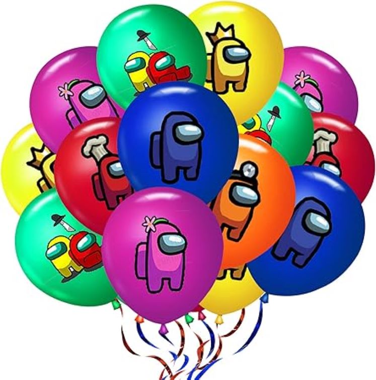 among us party balloons latex-tamona1
