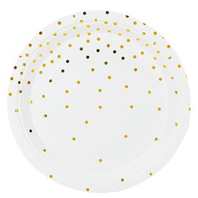 product-gold-polka-9inch-plate-637560614716944607