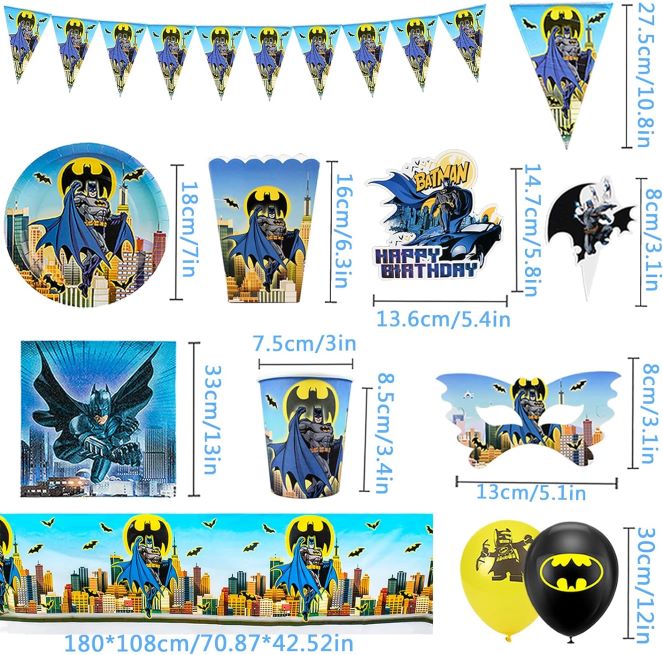 Batman Birthday set