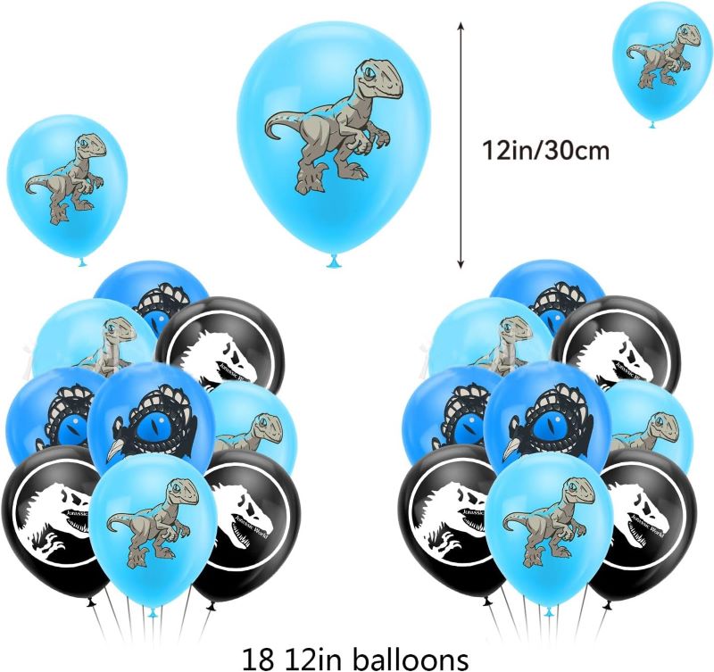 Jurassic world dinosaur party Balloons set-tamona 3